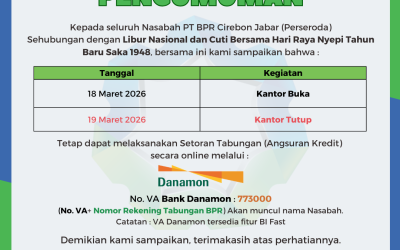 Pengumuman Libur Nasional dan Cuti Bersama 18-19 Maret 2026